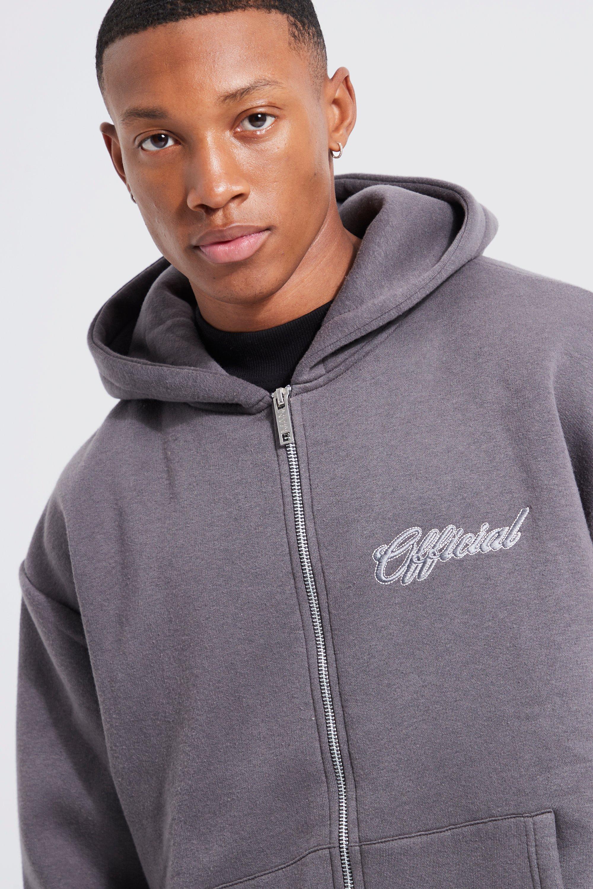 The hundreds zip online up hoodie